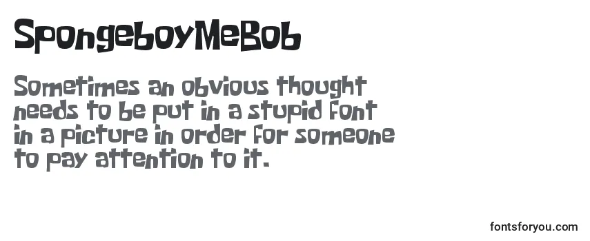 SpongeboyMeBob Font