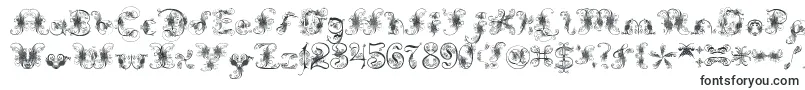 ExtravagantPete-fontti – Alkavat E:lla olevat fontit