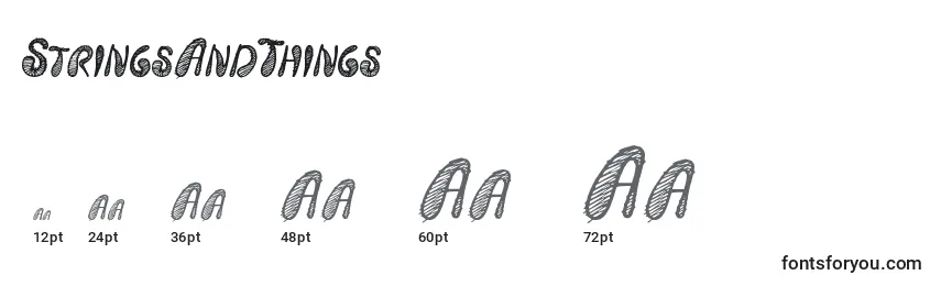 StringsAndThings Font Sizes