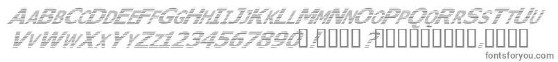 フォントWhereIsTheRestItalic – 灰色のフォント