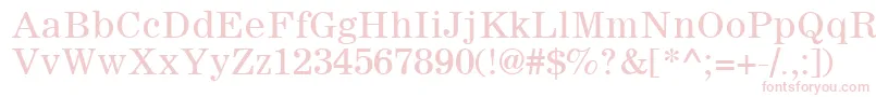 Sachem Font – Pink Fonts on White Background