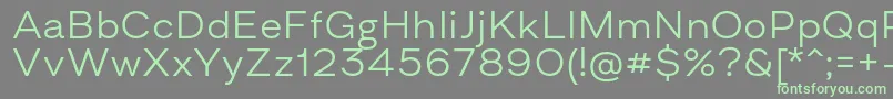 Weitere Informationen zur AsketExtendedLight-Schriftart AsketExtendedLight-Schriftart – Grüne Schriften auf grauem Hintergrund