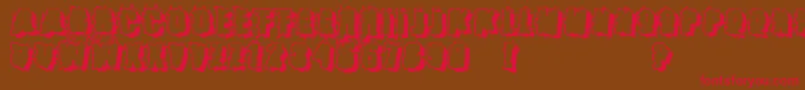 Catch22 ffy Font – Red Fonts on Brown Background