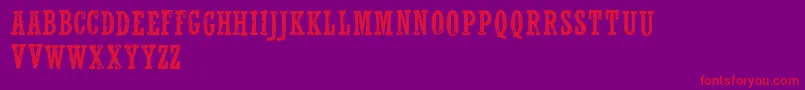 More about WolfrednelsonLight Font WolfrednelsonLight Font – Red Fonts on Purple Background