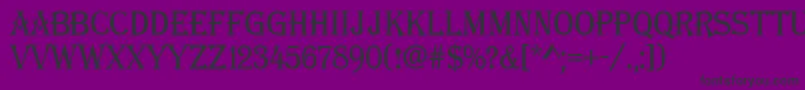 Więcej informacji o czcionce AAlgeriusnr Czcionka AAlgeriusnr – czarne czcionki na fioletowym tle