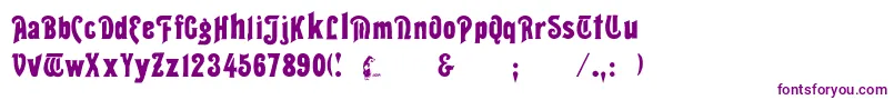 Carter Font – Purple Fonts