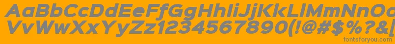 Más sobre la fuente Sinkinsans900xblackitalic fuente Sinkinsans900xblackitalic – Fuentes Grises Sobre Fondo Naranja