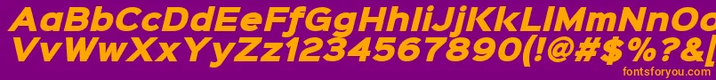 Más sobre la fuente Sinkinsans900xblackitalic fuente Sinkinsans900xblackitalic – Fuentes Naranjas Sobre Fondo Morado
