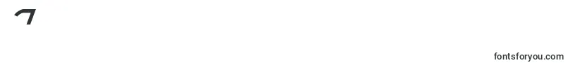 Oberontitleital-Schriftart – Schriften für die Ziffer 7