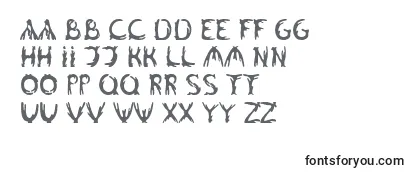 Überblick über die Schriftart Linotypealgologfont