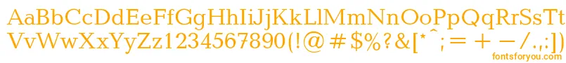 Шрифт BalticaRegular – оранжевые шрифты
