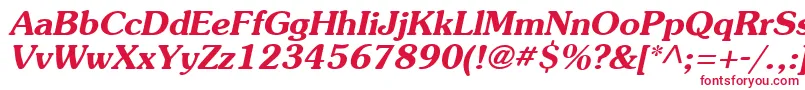 AgSouvenirBoldItalic Font – Red Fonts