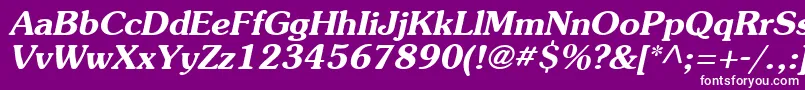 fuente AgSouvenirBoldItalic – Fuentes Blancas Sobre Fondo Morado