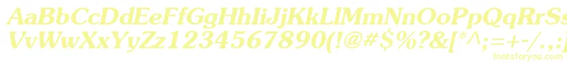 AgSouvenirBoldItalic Font – Yellow Fonts