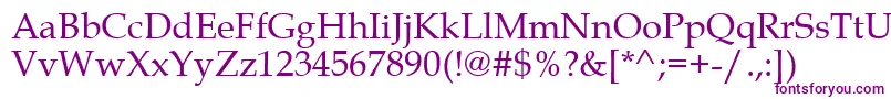 BookAntiqua Font – Purple Fonts