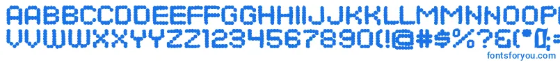 DotsAllForNowDirtyJl Font – Blue Fonts