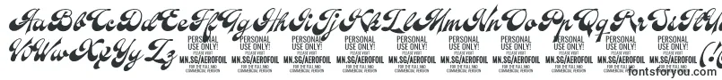 AerofoilPersonalUseOnly Font – Fonts Supporting Various Languages