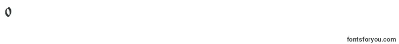 フォントGotenburgBBold – フォント 数字 0