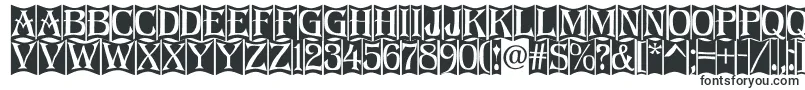 Czcionka AAlgeriuscmftz1 – czcionki w porządku alfabetycznym
