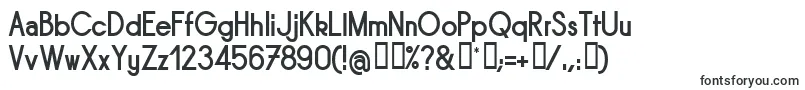 Шрифт Sornb – типографские шрифты