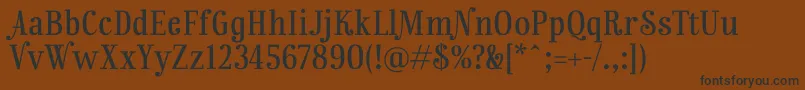 Подробнее о шрифте RainbowmansionLf Шрифт RainbowmansionLf – чёрные шрифты на коричневом фоне