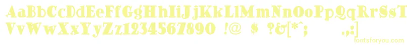 DingDongdaddyo Font – Yellow Fonts