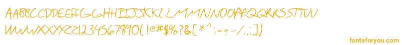 SfScribbledSansSc Font – Orange Fonts