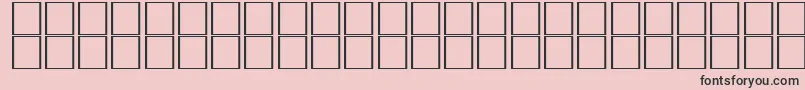Chartreuseparsonssh Font – Black Fonts on Pink Background