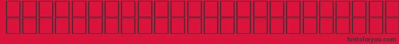 Chartreuseparsonssh Font – Black Fonts on Red Background
