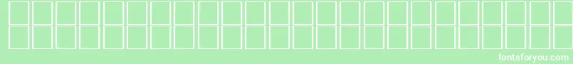 Chartreuseparsonssh Font – White Fonts on Green Background