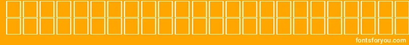 Chartreuseparsonssh Font – White Fonts on Orange Background