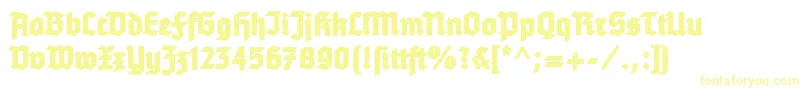 Tannenberg Font – Yellow Fonts