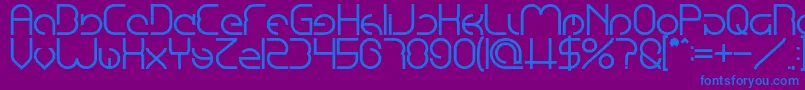 More about EmmiliaBold Font EmmiliaBold Font – Blue Fonts on Purple Background