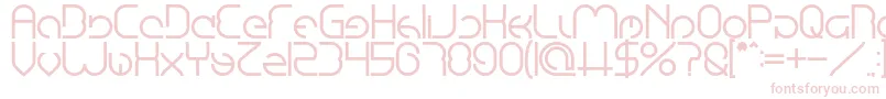 EmmiliaBold Font – Pink Fonts on White Background