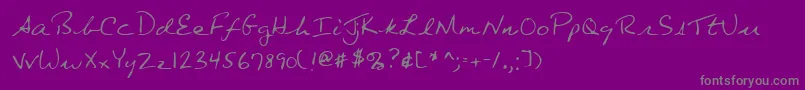 Más sobre la fuente Lehn080 fuente Lehn080 – Fuentes Grises Sobre Fondo Morado