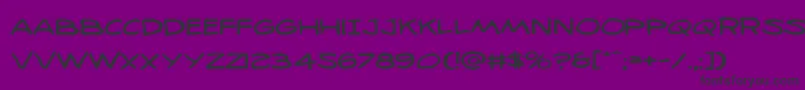 98bottlesexpand Font – Black Fonts on Purple Background