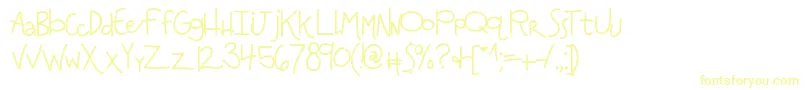 Kbanditslipsmymind Font – Yellow Fonts