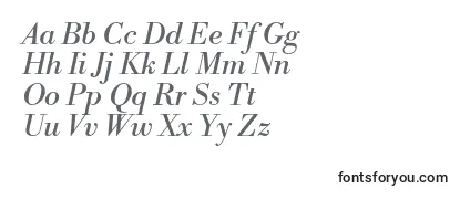 LibrebodoniItalic Font