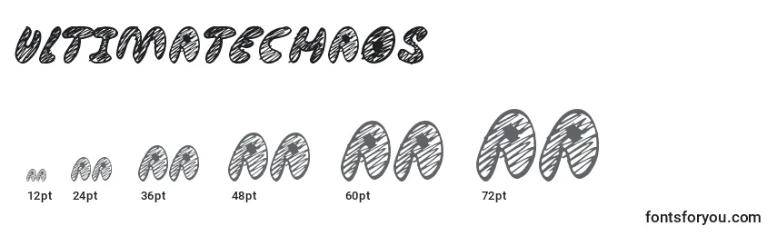 UltimateChaos Font Sizes