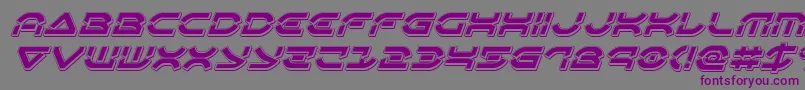 En savoir plus sur la police Oberondeuxpunchital Police Oberondeuxpunchital – polices violettes sur fond gris