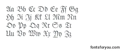 KleistFraktur-fontti