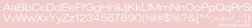 HelveticaneueltstdLtex Font – White Fonts on Pink Background