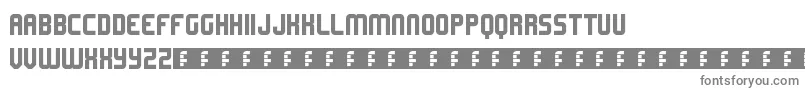 Lemons Font – Gray Fonts on White Background