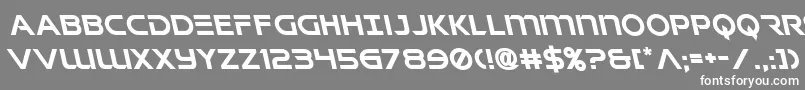 Singaporeslingleft Font – White Fonts on Gray Background
