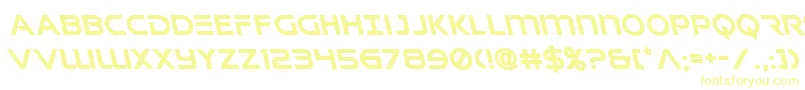 Singaporeslingleft Font – Yellow Fonts on White Background