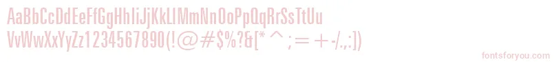 ZurichExtraCondensedBt Font – Pink Fonts
