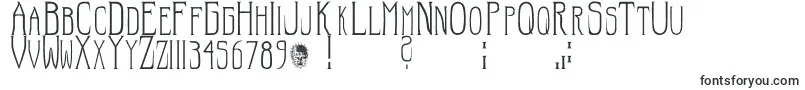 Шрифт Hellraisersc – художественные шрифты