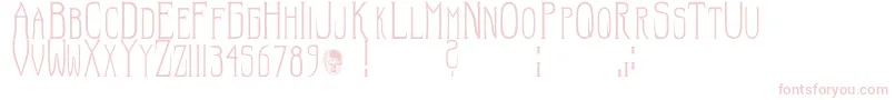 Hellraisersc Font – Pink Fonts on White Background