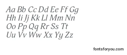 AdoniscItalic-fontti