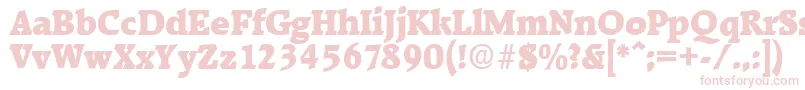 RaleighHeavy Font – Pink Fonts